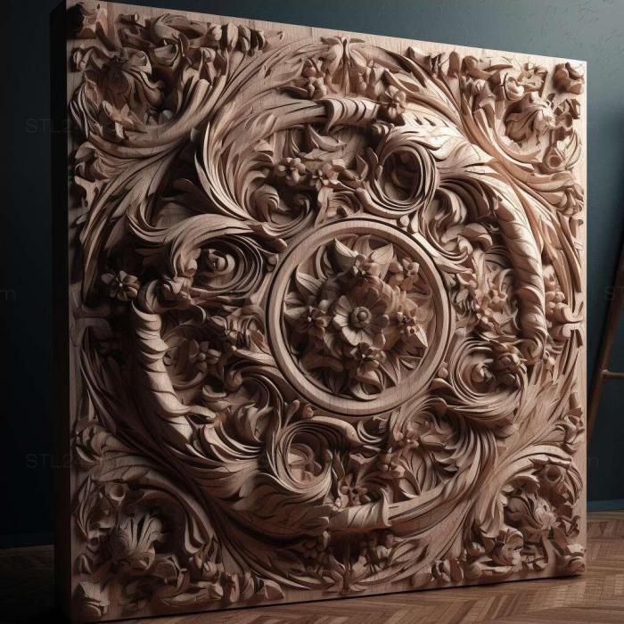 Patterns and decorations (stl Lynk Co 06 4, PATTERN_268) 3D models for cnc